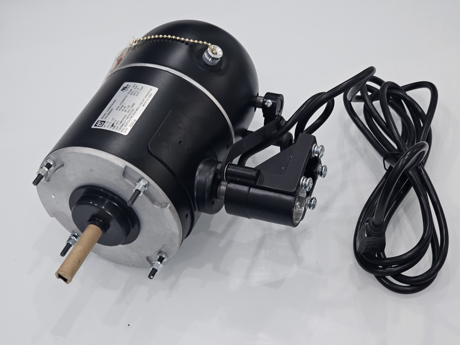NEW TPI 1/4 HP MOTOR FOR FIXED INDUSTRIAL FANS 7900/6800CFM RPM 1075/900/750