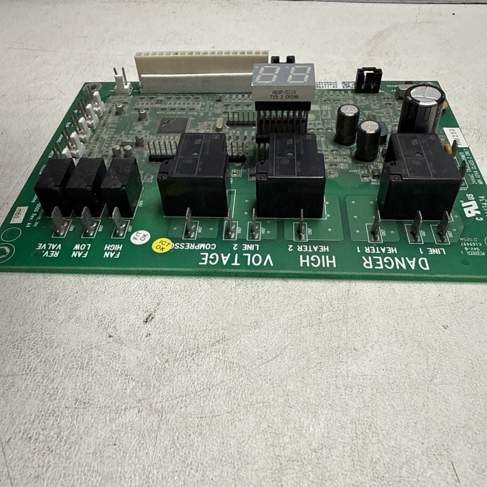 Amana PWB-1244A4-0000 40-1129Q-A17 PCB Control Board with Display PCBCP126