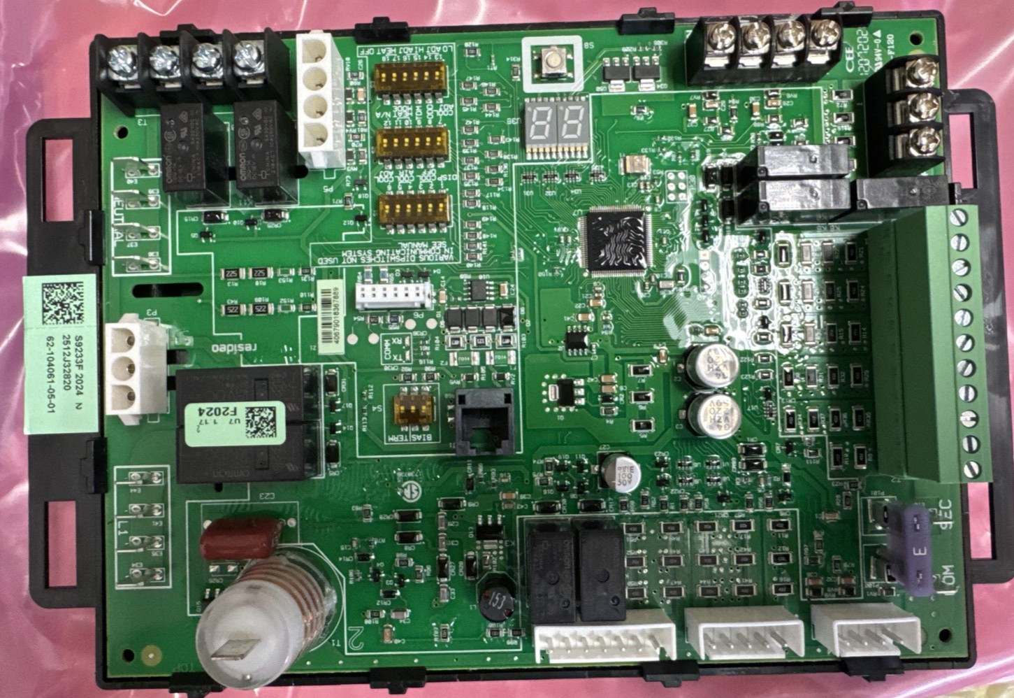 Rheem OEM Furnace HVAC Integrated Control Board 62-104061-05K