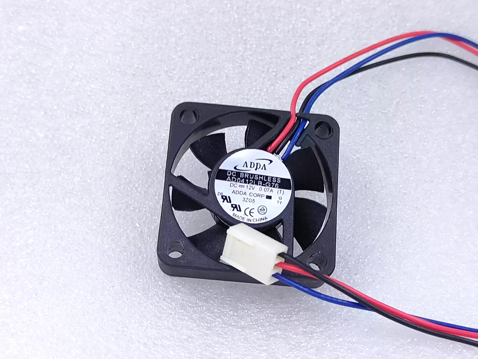 1PCS ADDA AD0412LB-G76 4010 DC12V 0.07A 4CM 3-Pin Cooling Fan