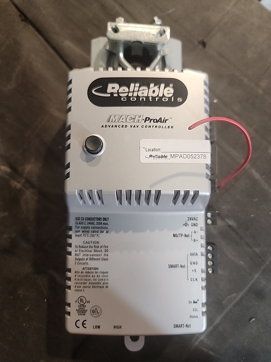Controls MACH-ProAir™ Advanced VAV Controller, designed for variable air volume