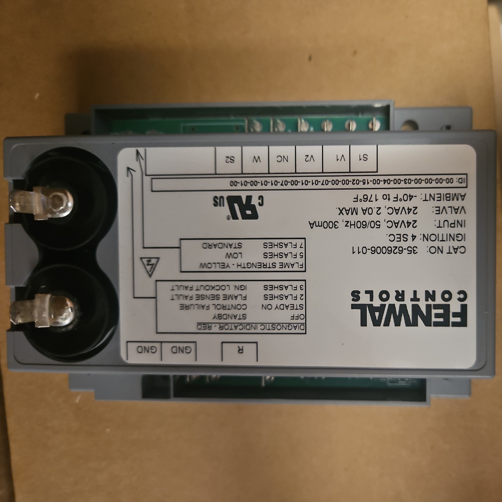 FENWAL 35-626006-011 DUAL Automatic Ignition System Control Module