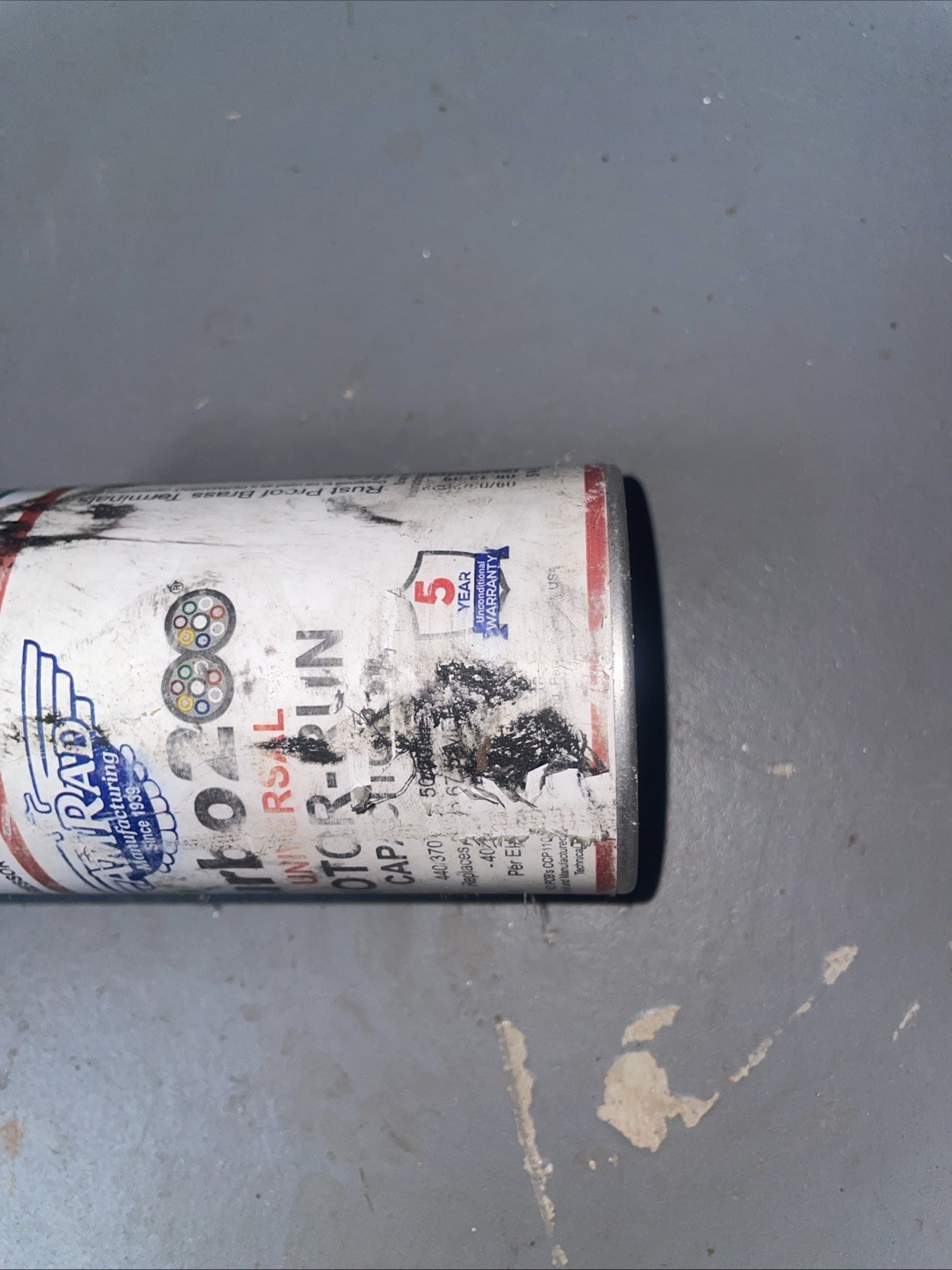 Turbo200 UNIVERSAL MOTOR RUN CAPACITOR AMRAD With 1 Jumper Fully Functional.