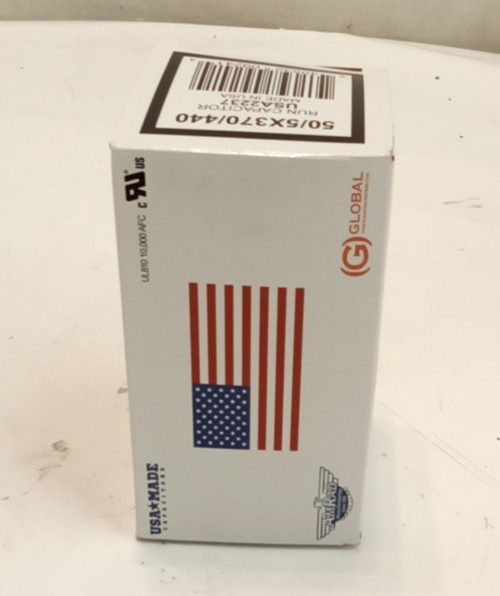 AmRad USA2237 CPT Round Motor Run Capacitor 50+5 MFD 370 or 440VAC 50-60Hz