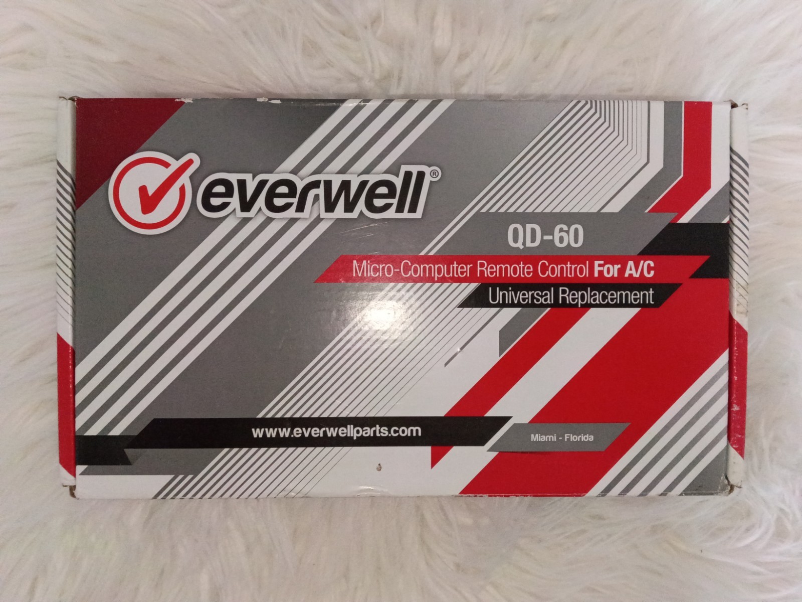 Everwell QD-60 Micro-Computer Remote Control For A/C Air Conditioner
