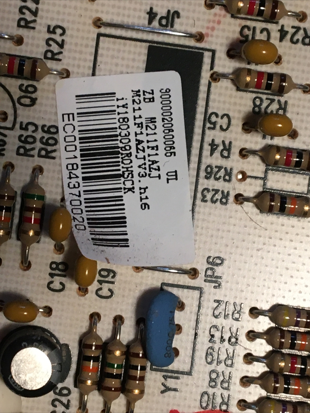 Frigidaire ac model: FFRE1033U1 / FFRE1233U1 Power supply Board