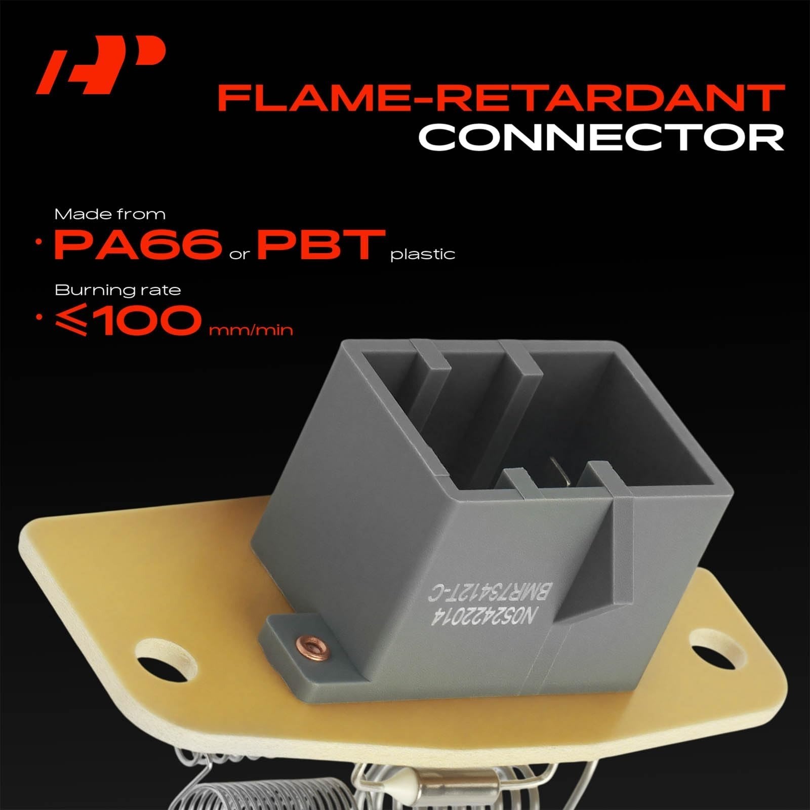 A-Premium HVAC Blower Motor Resistor for Ford & Mazda Vehicles