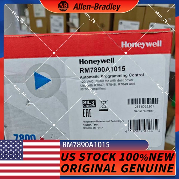 1PCS New Honeywell RM7890-A1015 Burner Control Relay Module RM7890A1015