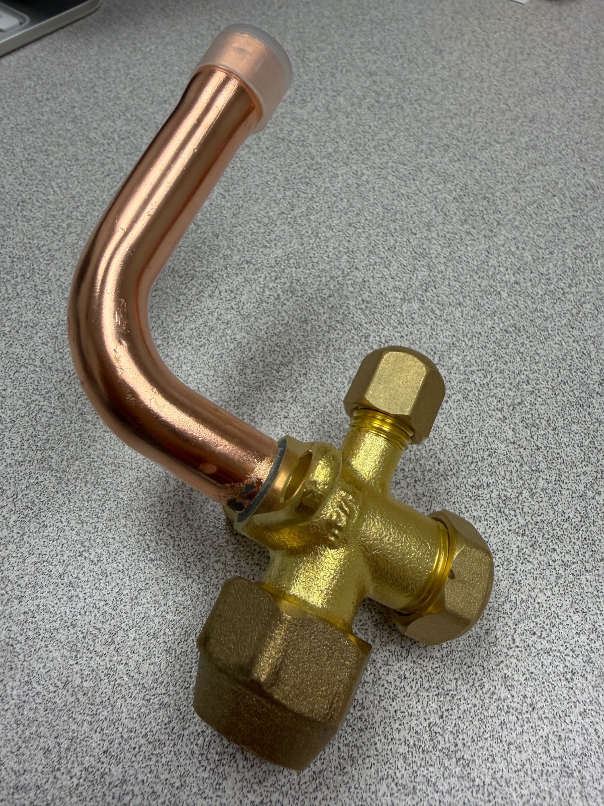 HVAC COPPER SERVICE VALVE