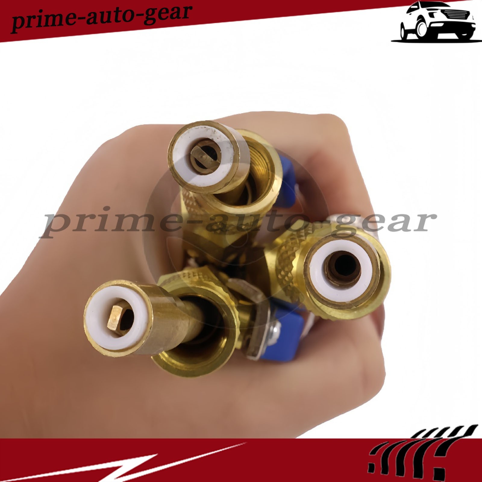 3Pack 29986 Plus II 1/4″ Hose with Compact Ball Valve 72″ for R-410A Refrige