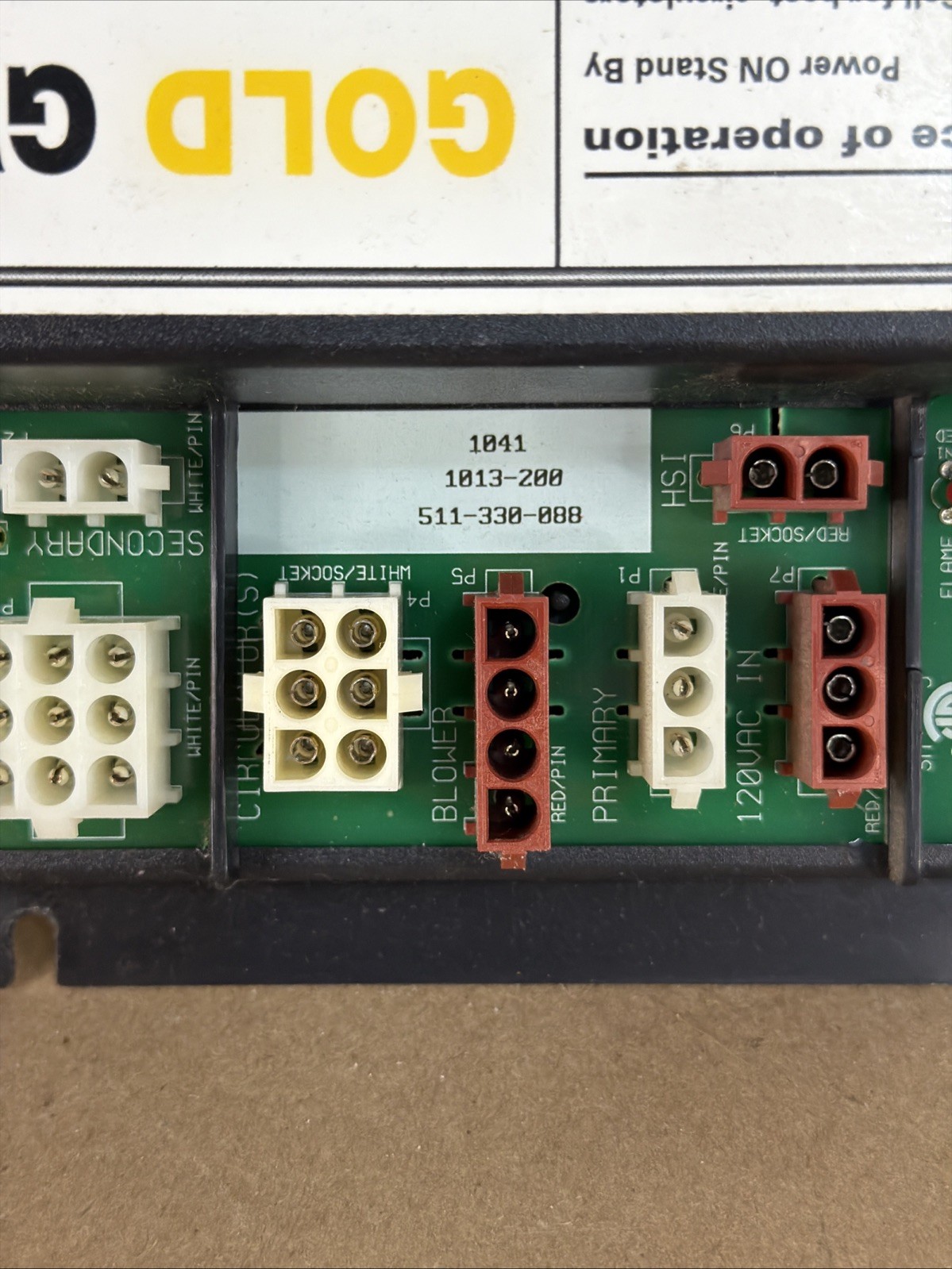 Weil McLain 1013-200 Gold GV Integrated Boiler Control Board 511-330-088 (C1)