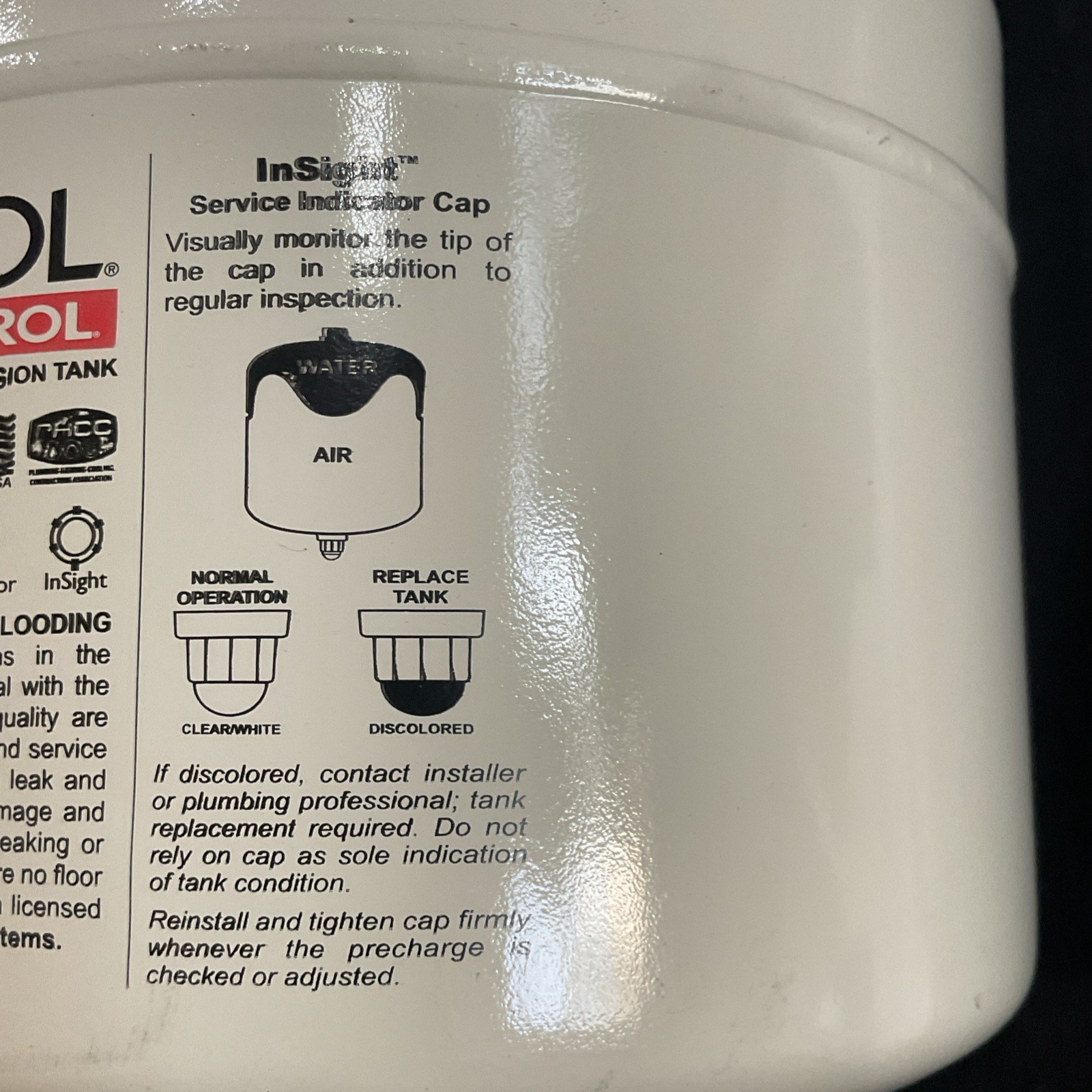 Amtrol Water Heater Expansion Tank 2.0 Gallon Volume *Used Condition* ST-5 L16