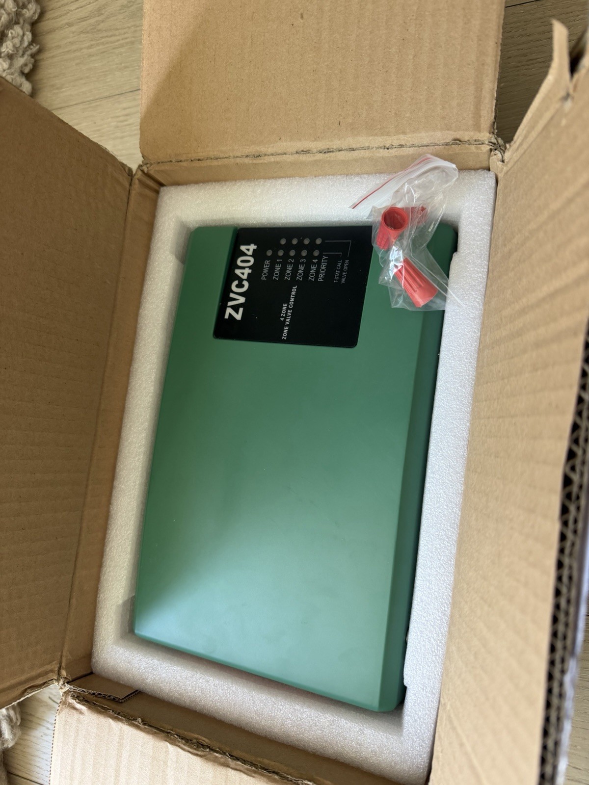 Zone Valve Control ZVC404 for Taco ZVC404-4 Hydronic Boiler Systems 12.9×8.7in