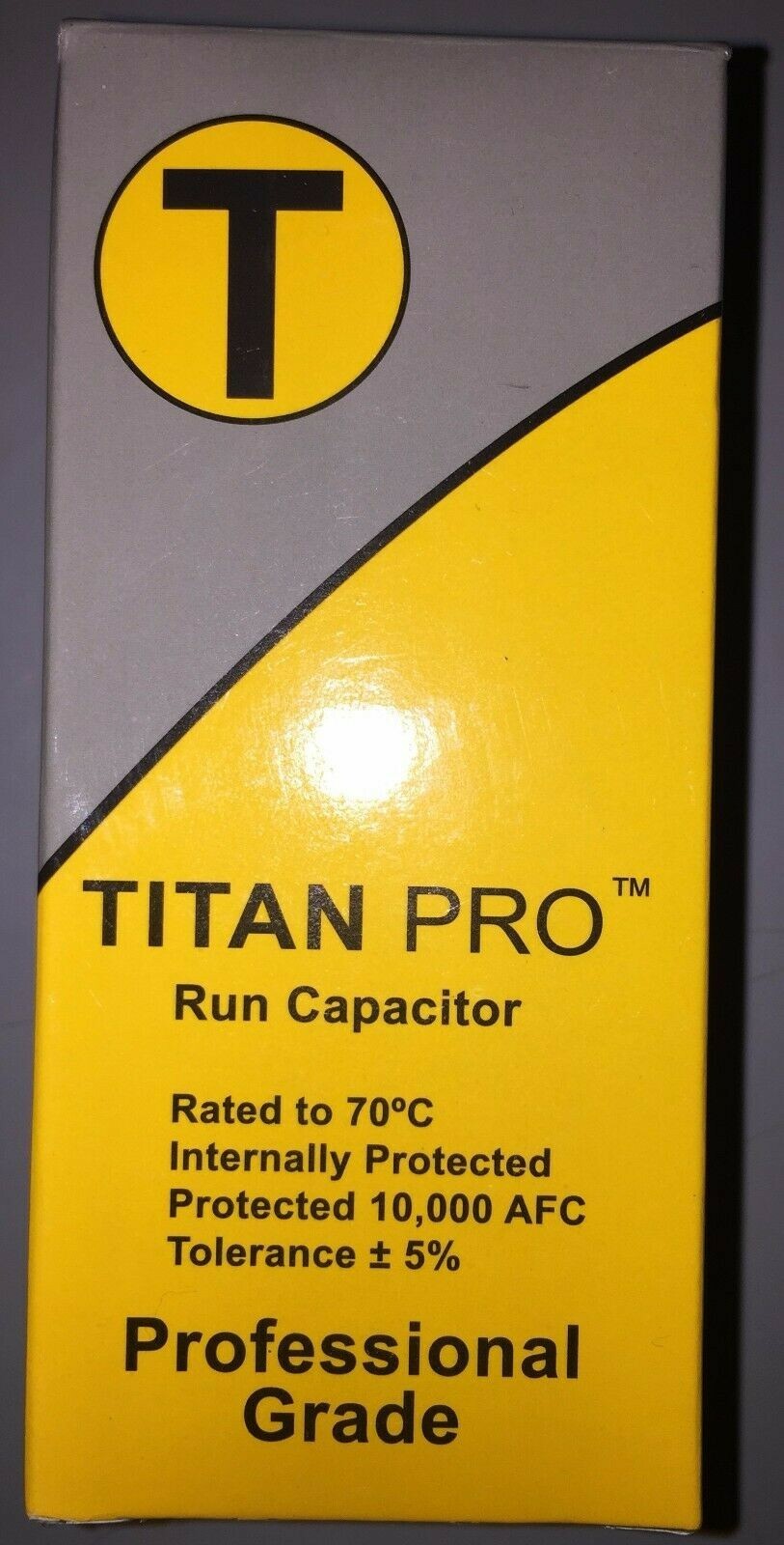 Titan Pro TRCFD355 35 5 MFD 440 370V Round Motor Run Capacitor (Bin: B)