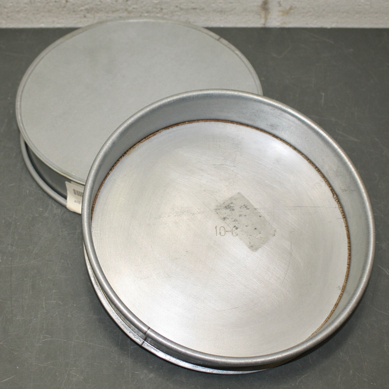 (2) Nordfab QF End Cap 8010003769, 10″ Duct Diameter, Galvanized Steel, 22 ga