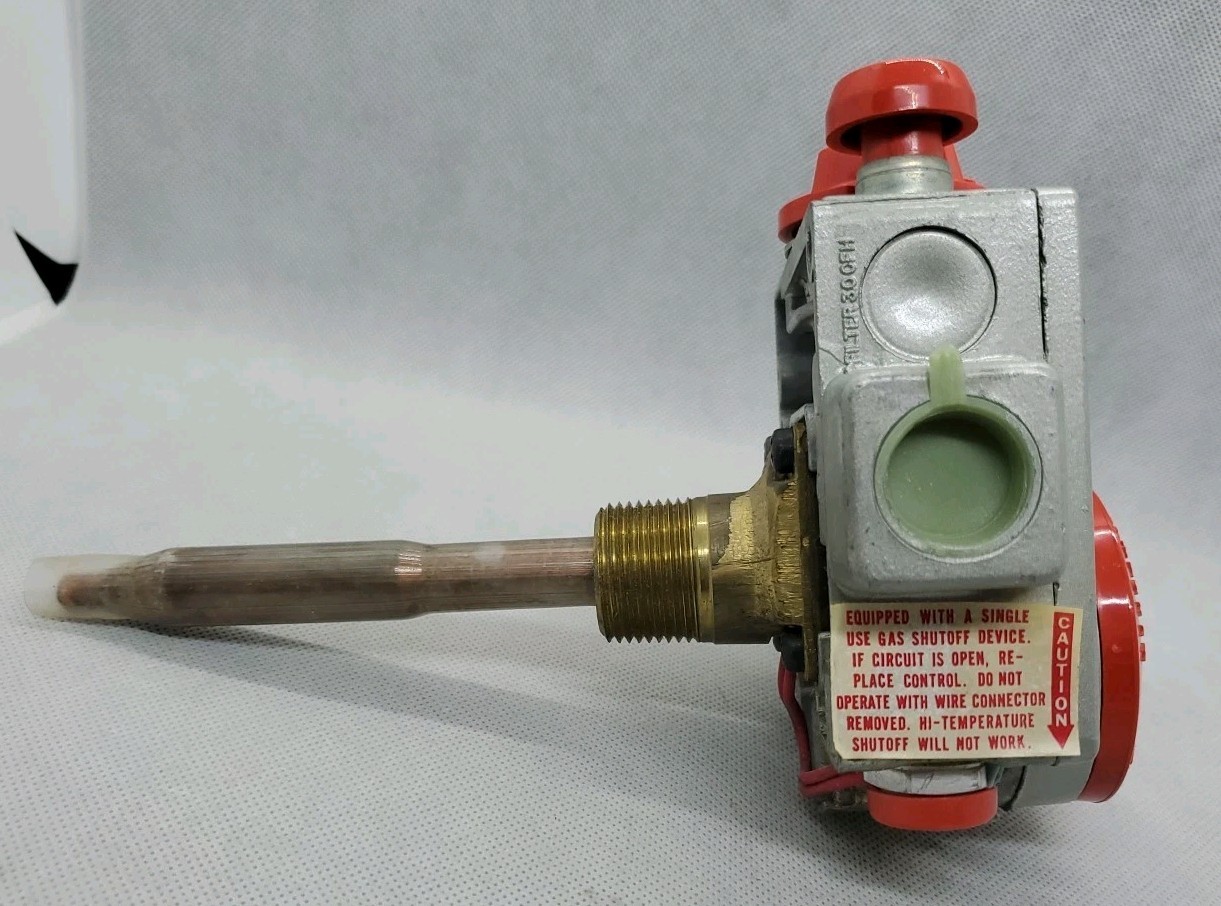 ROBERTSHAW WATER HEATER CONTROL W/ECO ~ VW110-325 ~ (Model 110HCT) NOB
