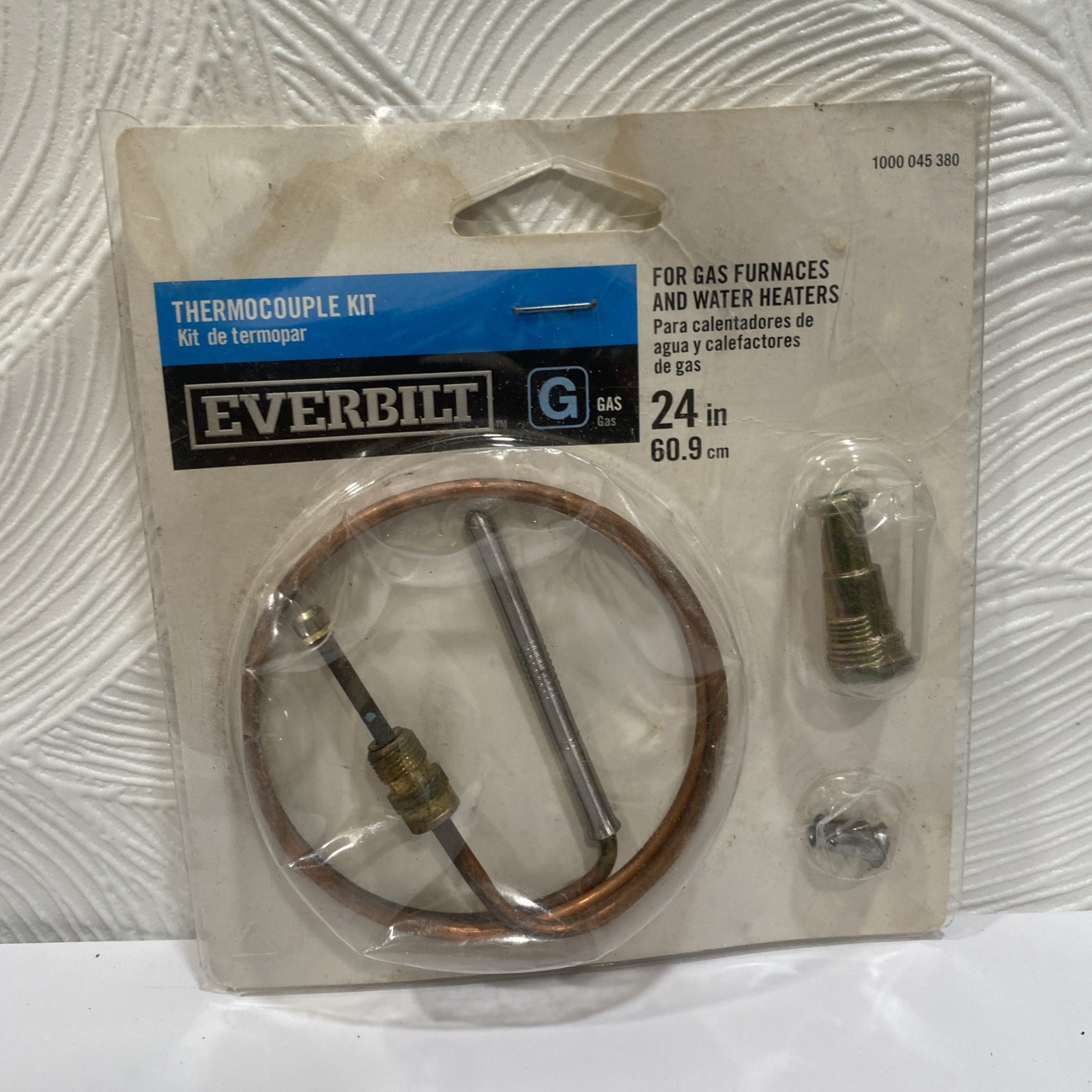Everbilt 24” Universal Pilot Thermocouple Kit for Gas Water Heaters & Furnaces