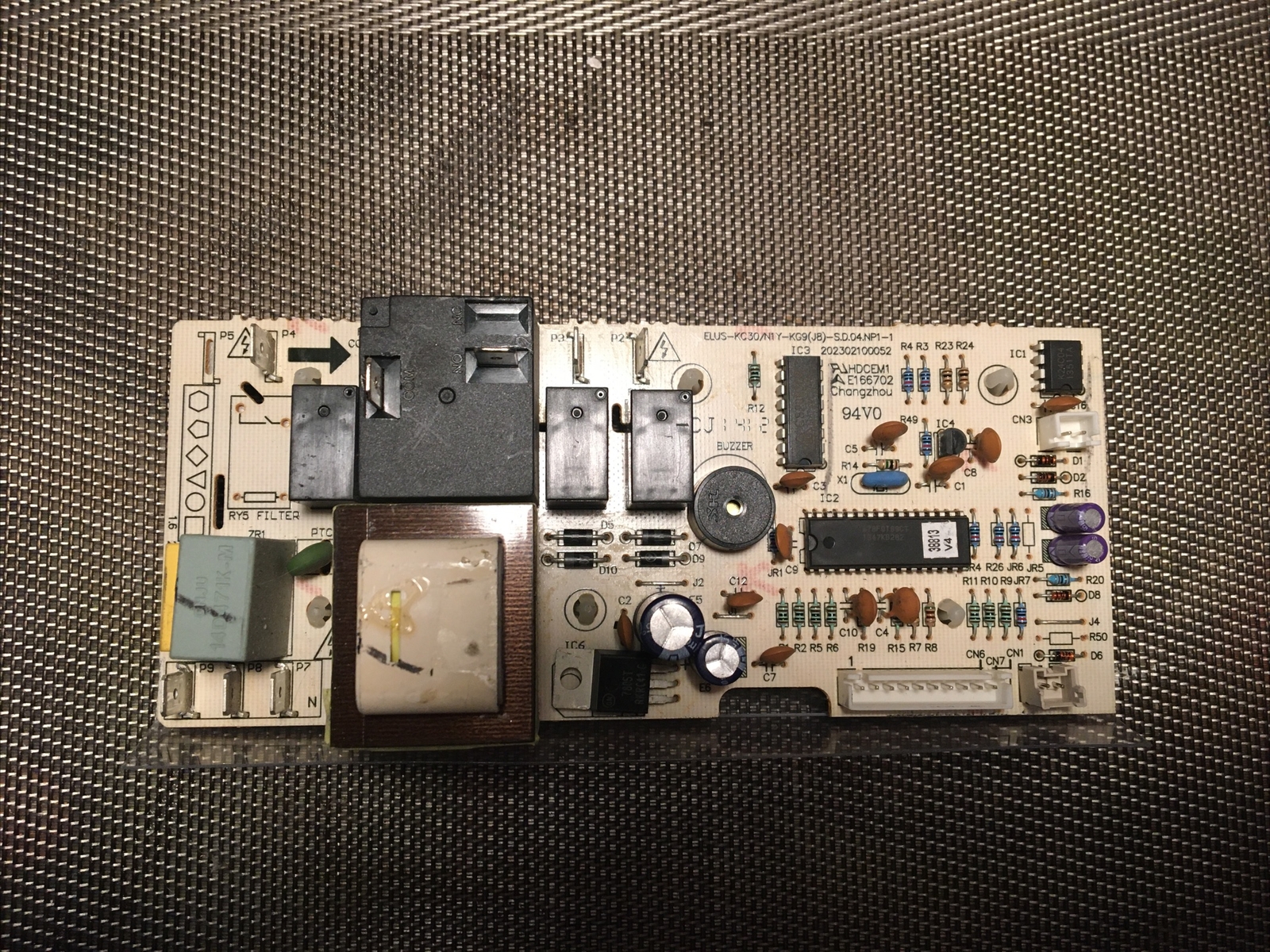 Kenmore ac model: 253.86052 Power Supply Board (ELUS -KC30/N1Y-KG9(J8)