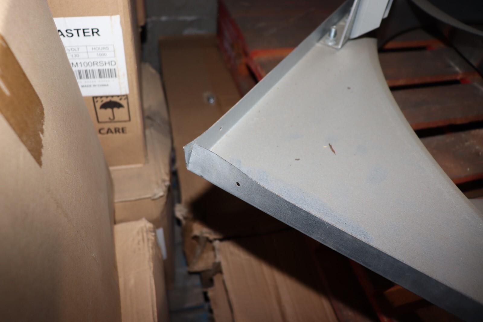 Dayton 1AHA3 Exhaust Fan, 36 In, w/o Motor, Alloy Steel