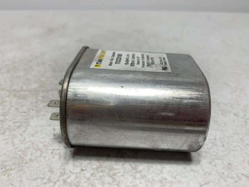 Titan Pro TOCD155 Motor Run Capacitor 15/5 MFD 370VAC Oval