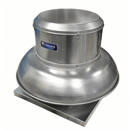 CANARM ALX165DBT10100 DOWNBLAST EXHAUST FAN, BELT DRIVE, 115V AC, 801N27, NEW!!