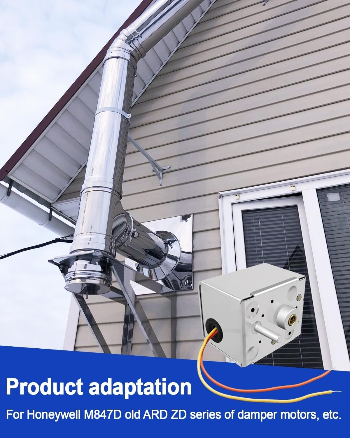 Reliable Copper HVAC Motor for Honeywell M847D – Precision Control & Efficiency