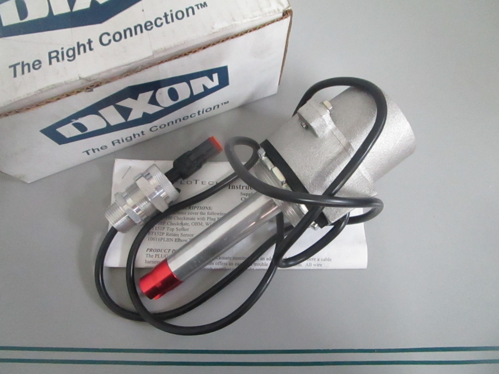 Dixon FT151P FloTech Plug-N-Play Therm-Optic Sensor 7in 2in NPT NEW 0820