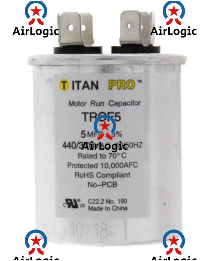 12805 Mars Mars2 Round Run Capacitor 5 uf MFD 440 volt