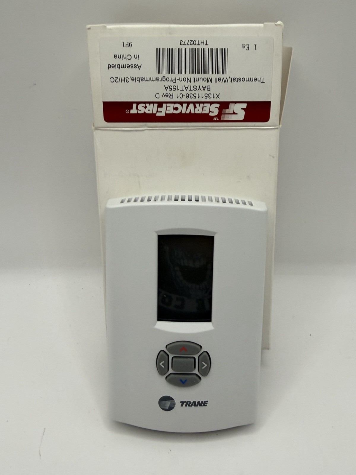 Trane Service First Thermostat BAYSTAT155A Wall Mount Non Programmable 3H2C New