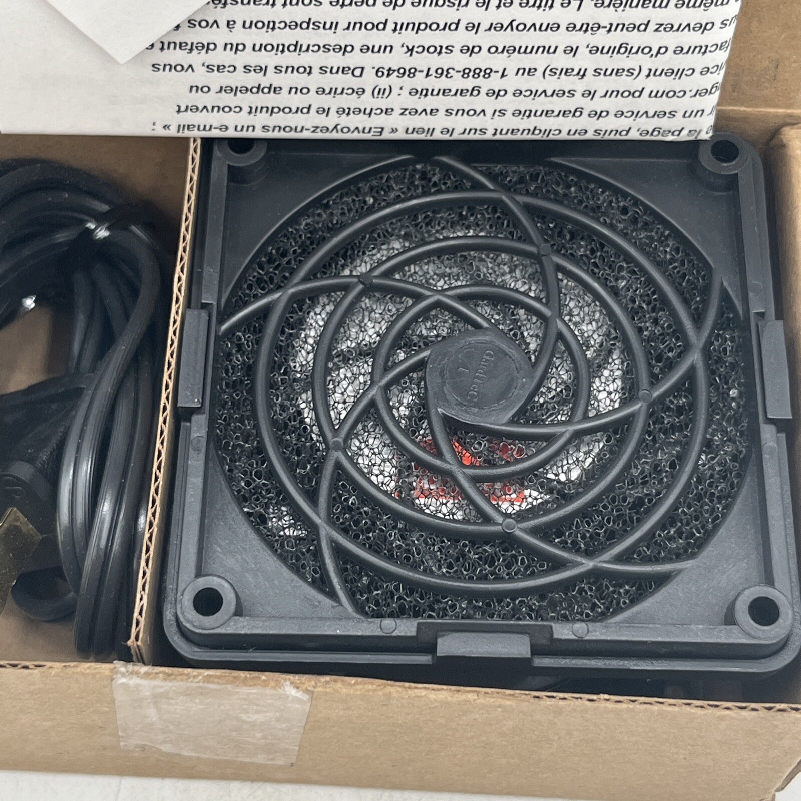 DAYTON 786EV0 Axial Fan Kit,3 1/8 in H,1 1/2 in D 786EV0