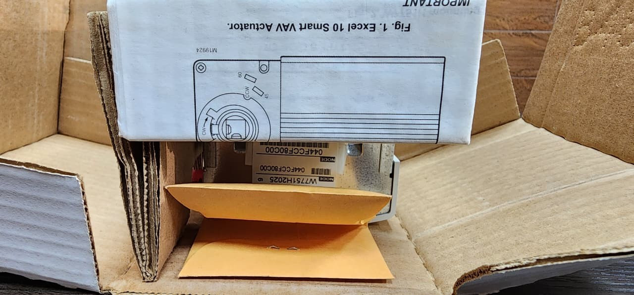 Honeywell Excel 10 Smart VAV Actuator W7751H 2025