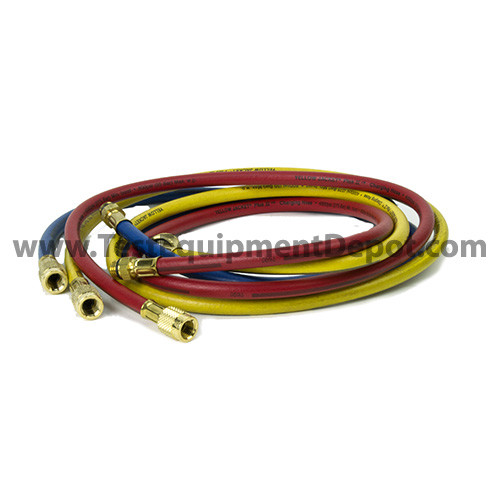 Yellow Jacket 27102 3-Pak Auto Hoses 60″ RYB