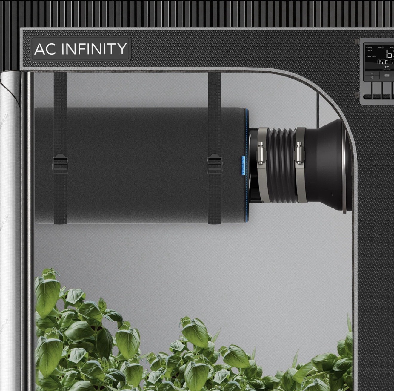 Air Carbon Filter 6″, Australian Charcoal, Odor Control, Hydroponics, Grow Rooms