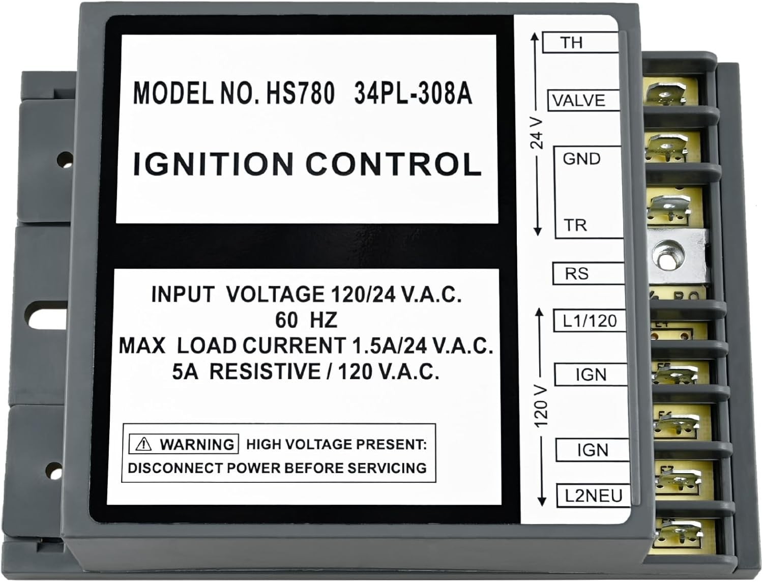 HS780 34PL-308A Replacement Furnace Control Board Replaces Robertshaw 780-783
