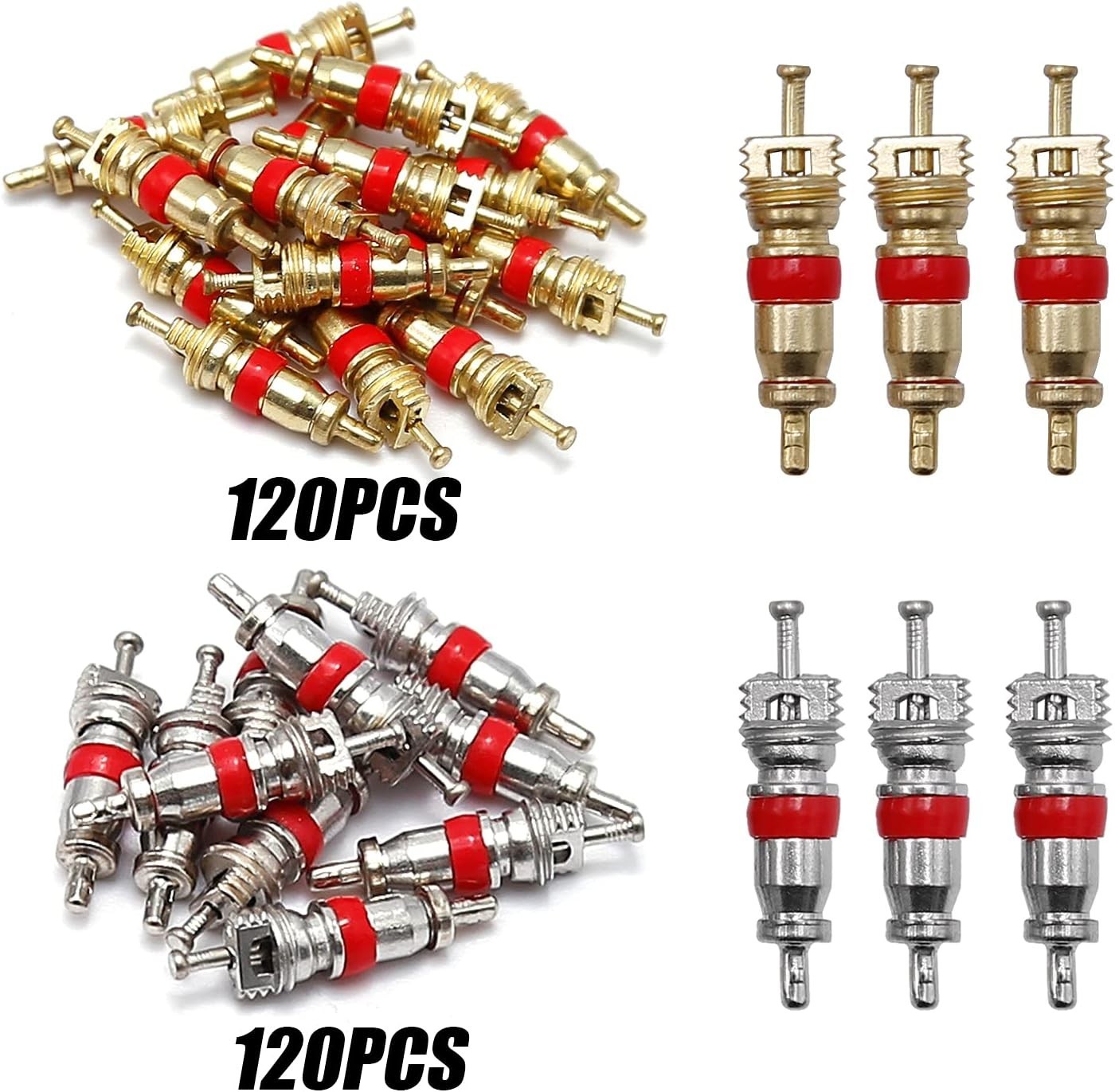 242-Piece AC Valve Core Kit & Tools for Reliable Auto Air Conditioning Repair