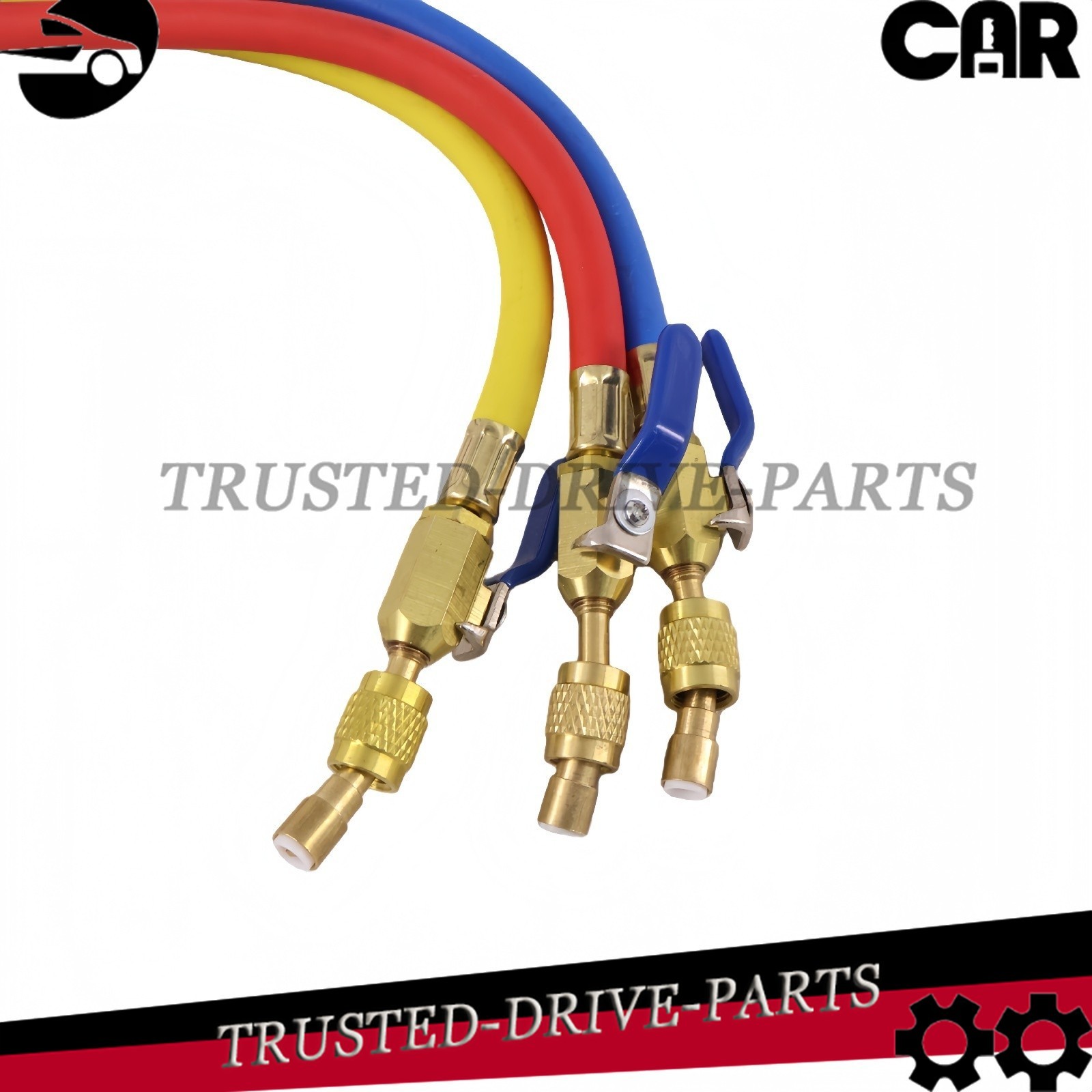 For Plus II 1/4″ Charging Hose Set 72″ Compact Ball (Pack of 3)