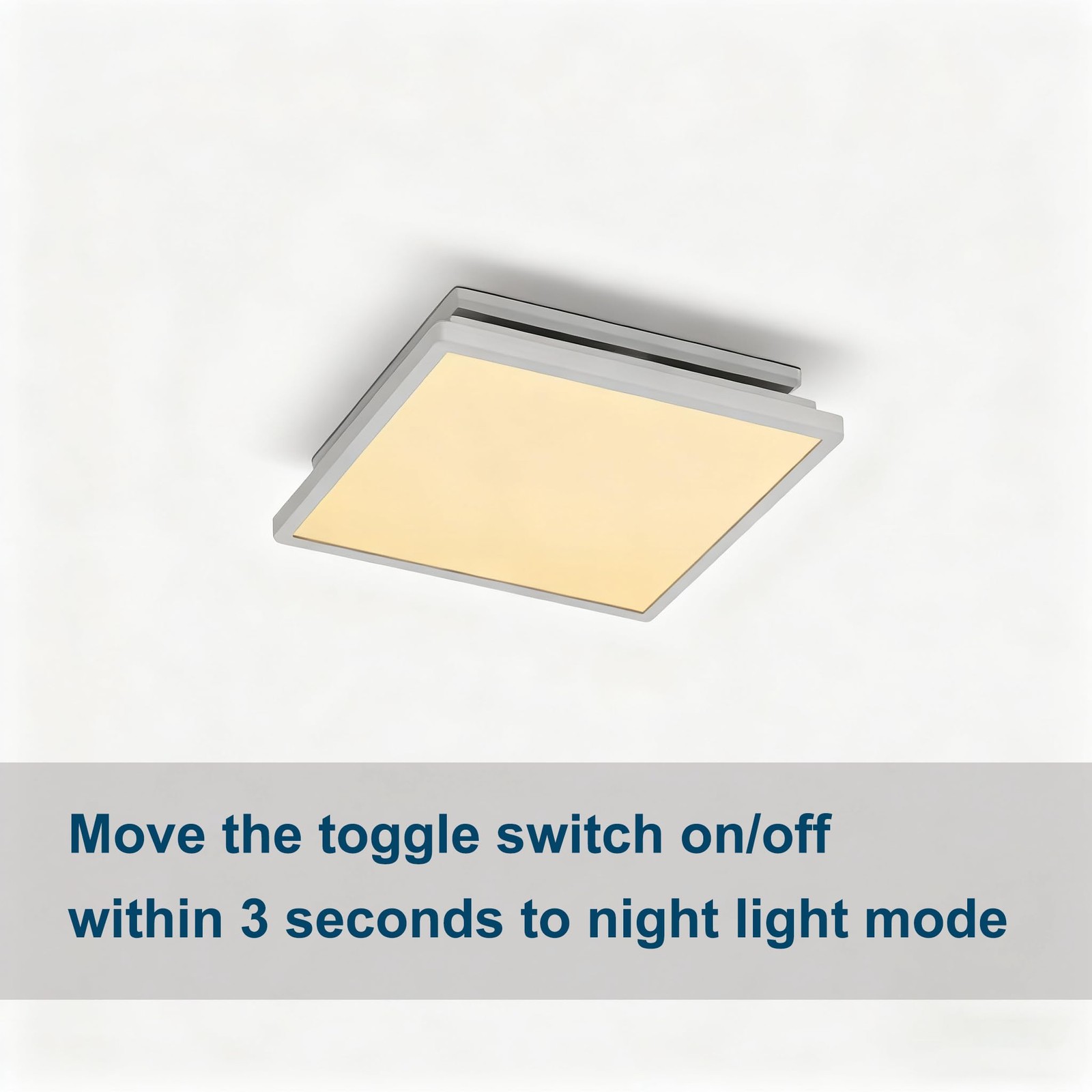 Tech Drive Modern Nickel Bathroom Exhaust Fan Light – 150 Cfm 1000Lm Dimmable