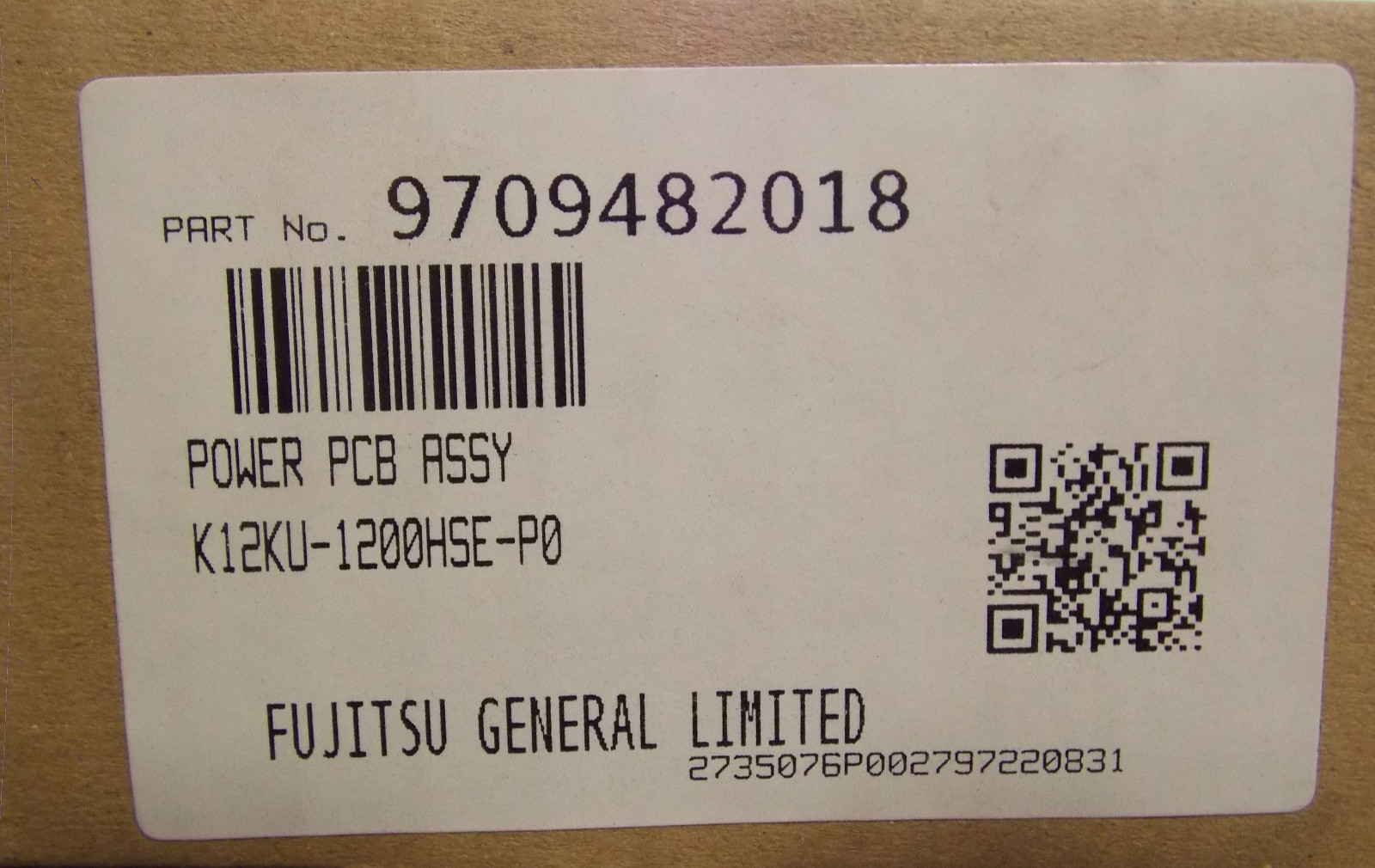 Fujitsu 9709482018 Power PCB Assembly