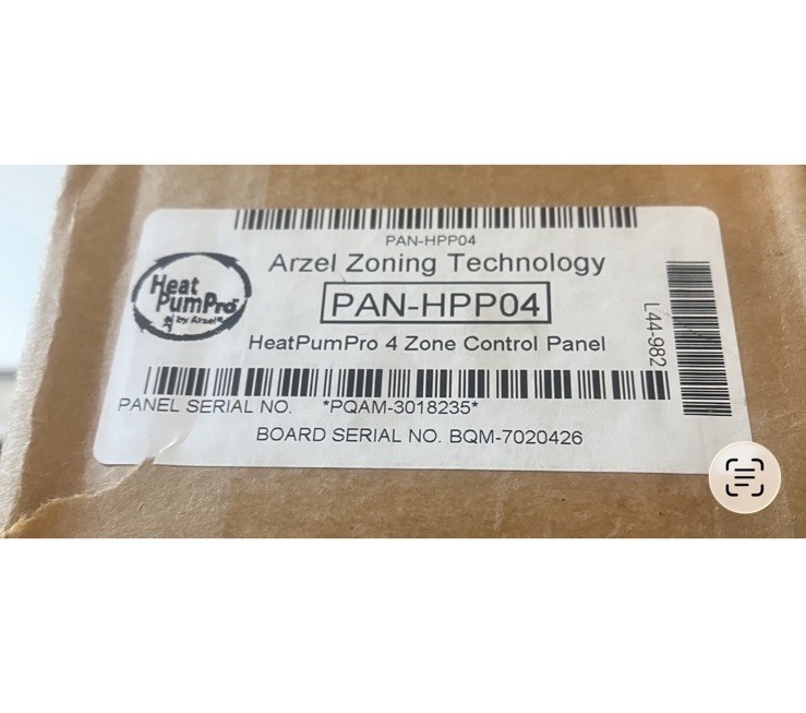 Arzel PAN-HPP04Control Panel HeatPumPro 4 Zone ( READ )