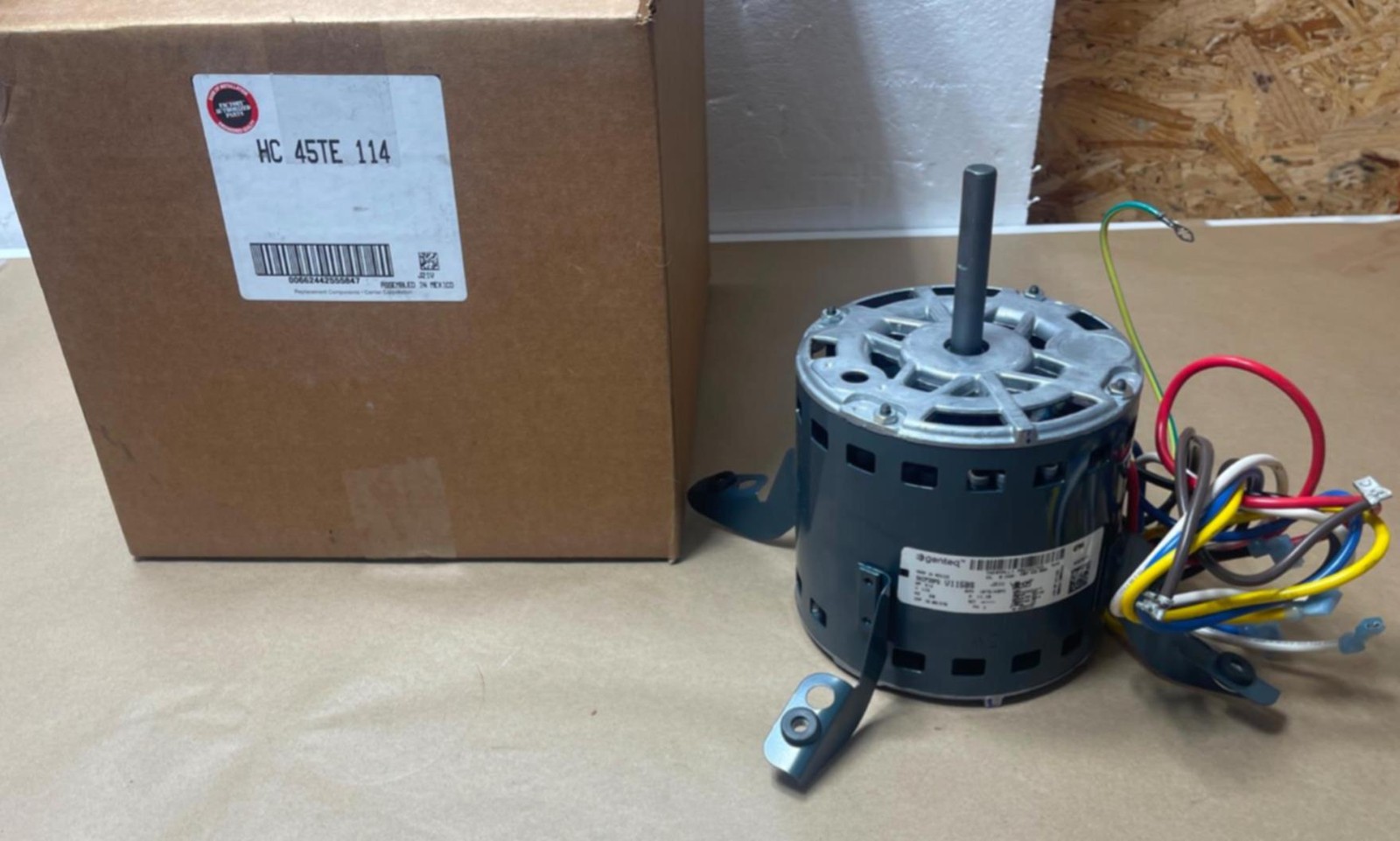 Carrier Bryant Payne HC45TE114 HP:3/4 V:115 HZ:60 Cap:10.00/370 RPM:1075