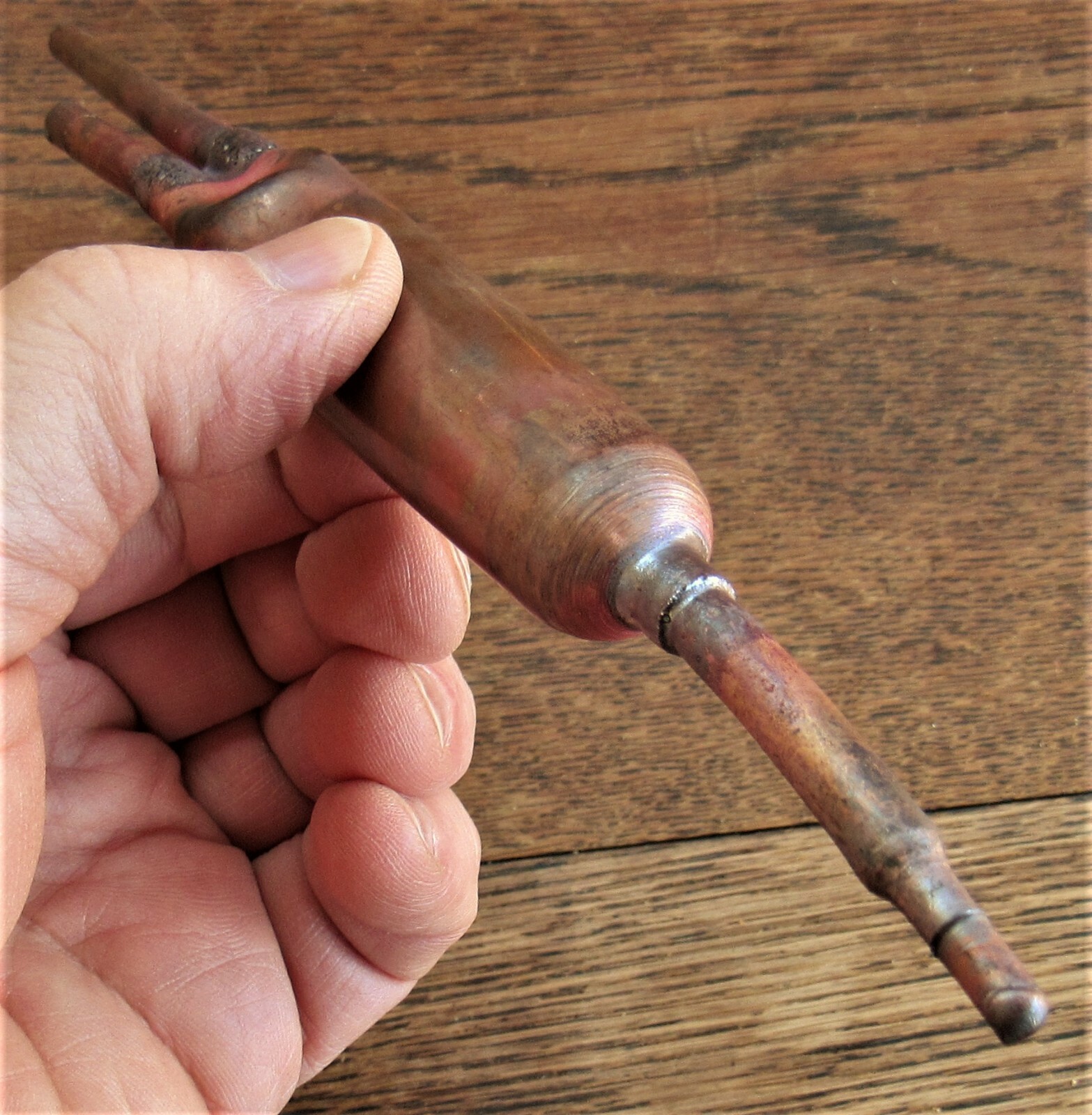 unknown possible line filter-drier HVAC copper bent