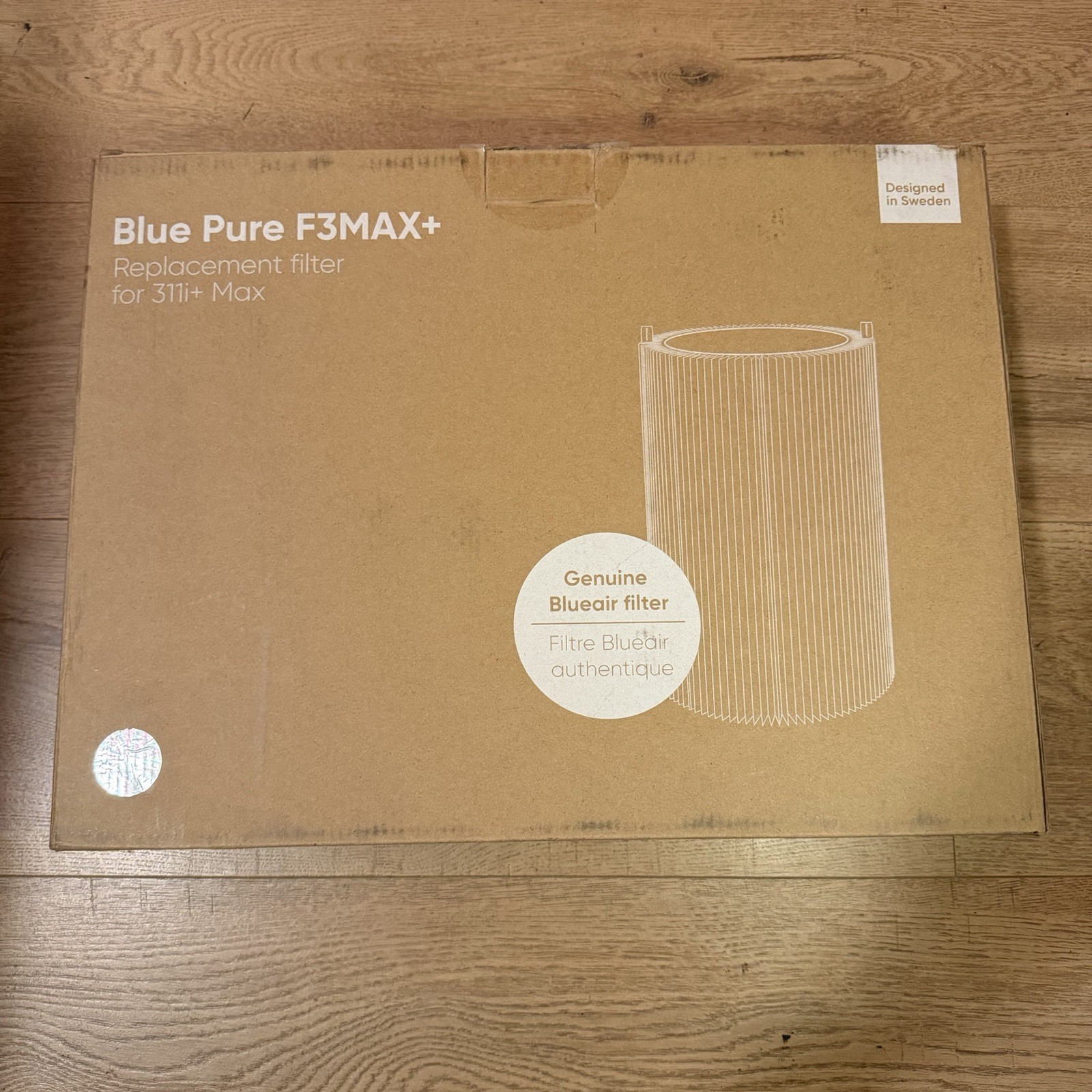 Genuine Blueair Blue Pure F3MAX+ Replacement Filter for 311i+ Max – New