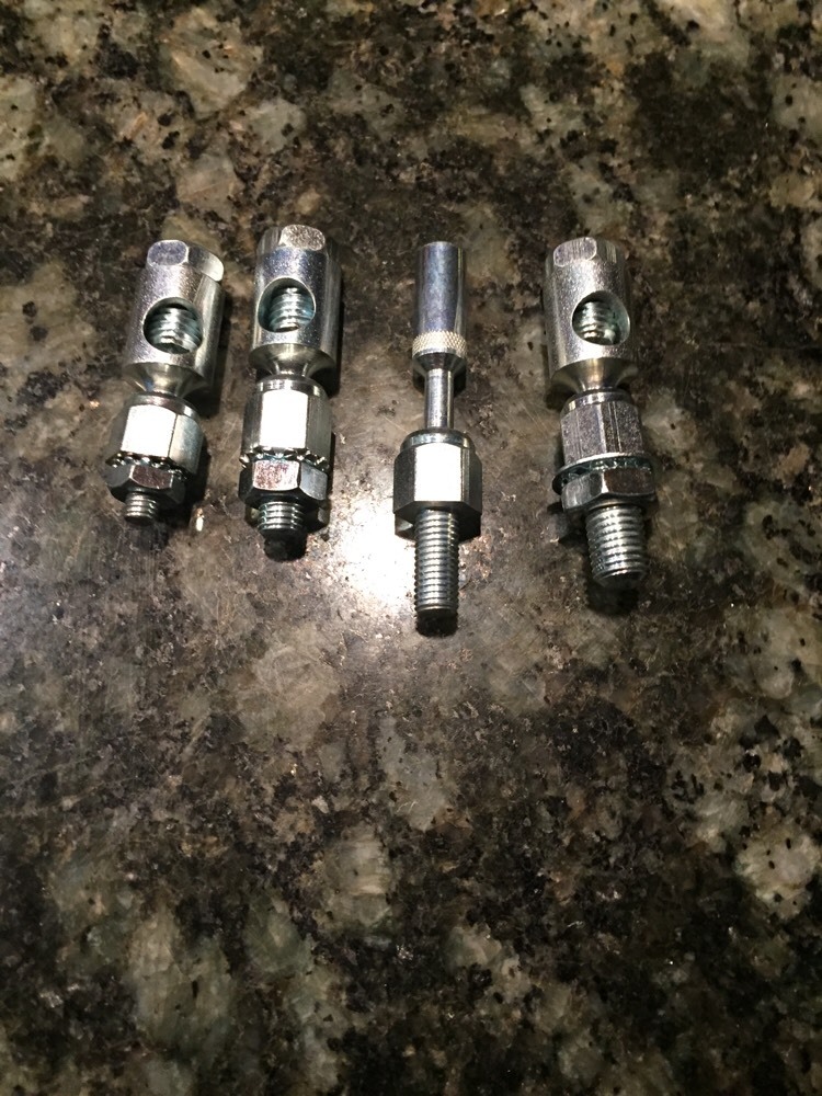 Inline 1/4″ Ball Joint HVAC Damper Rod Ventilation Fan Motorized Actuator 1/4-28