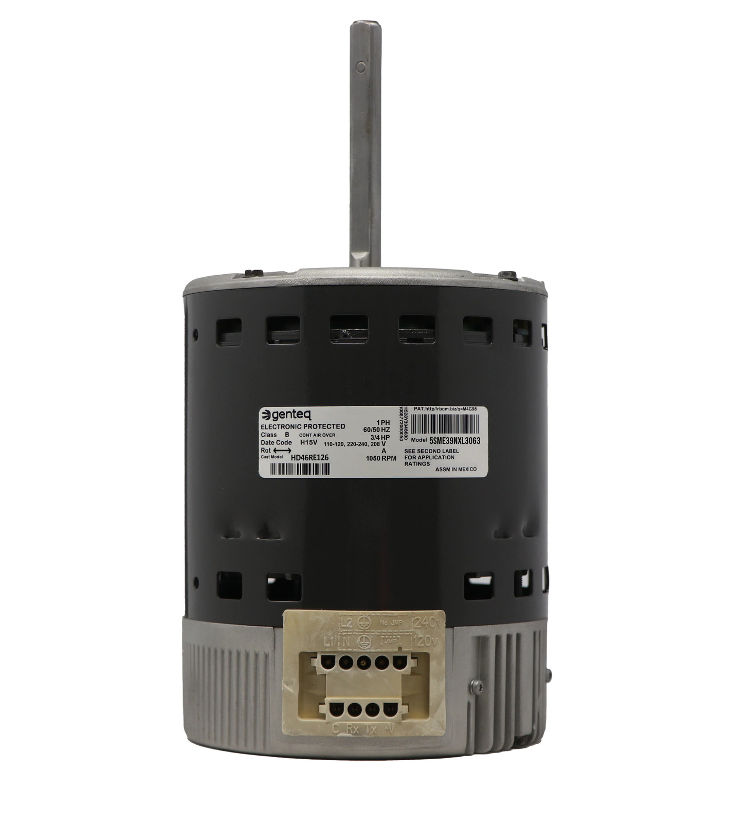Carrier HD46RE126 Blower Motor ECM 3.0 3/4 HP