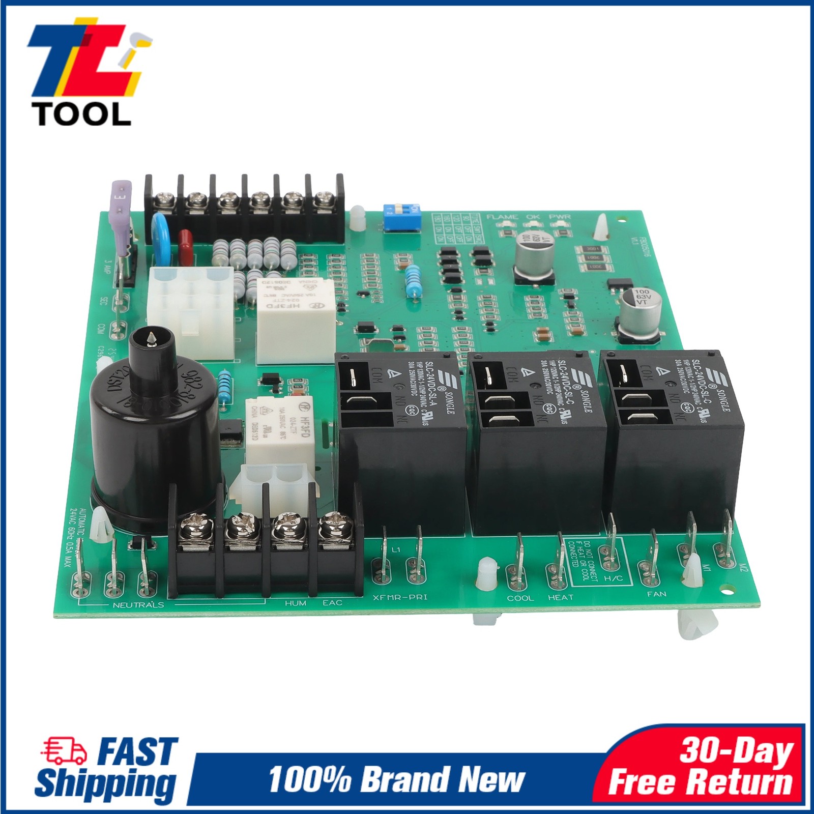 62-24140-04 Ignition Control ICM292 Circuit Board Furnace Control Board
