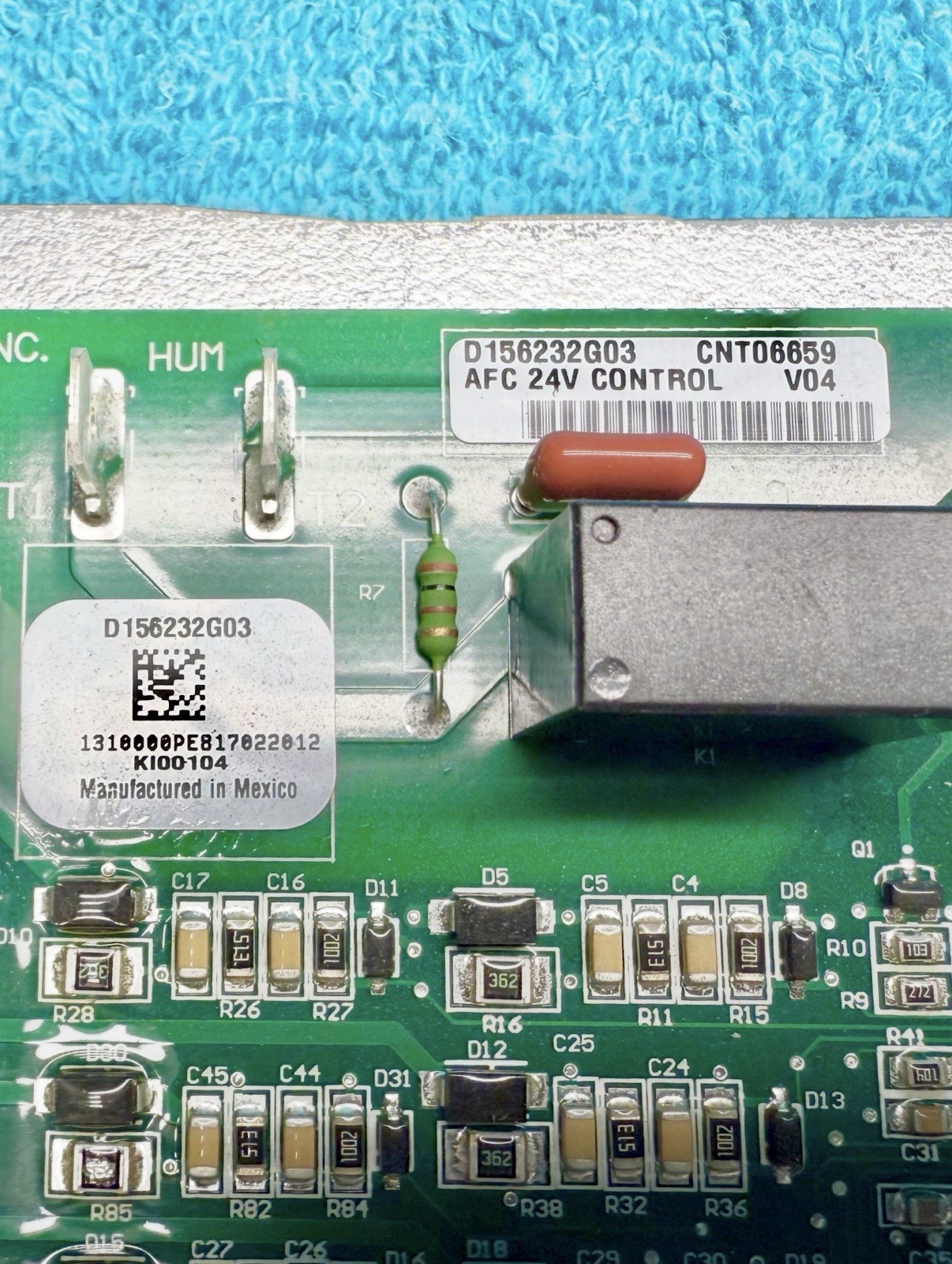 Trane American Standard Control Board D156232G03/D156214G01 /CNT06189 /CNT06659