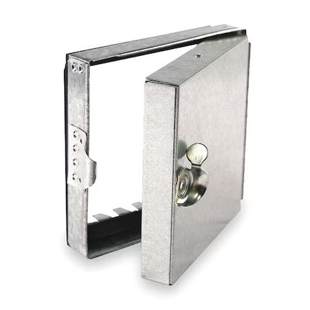 Dayton 2Tfx2 Hinged Duct Access Door, 6 In. W, 6 In. H