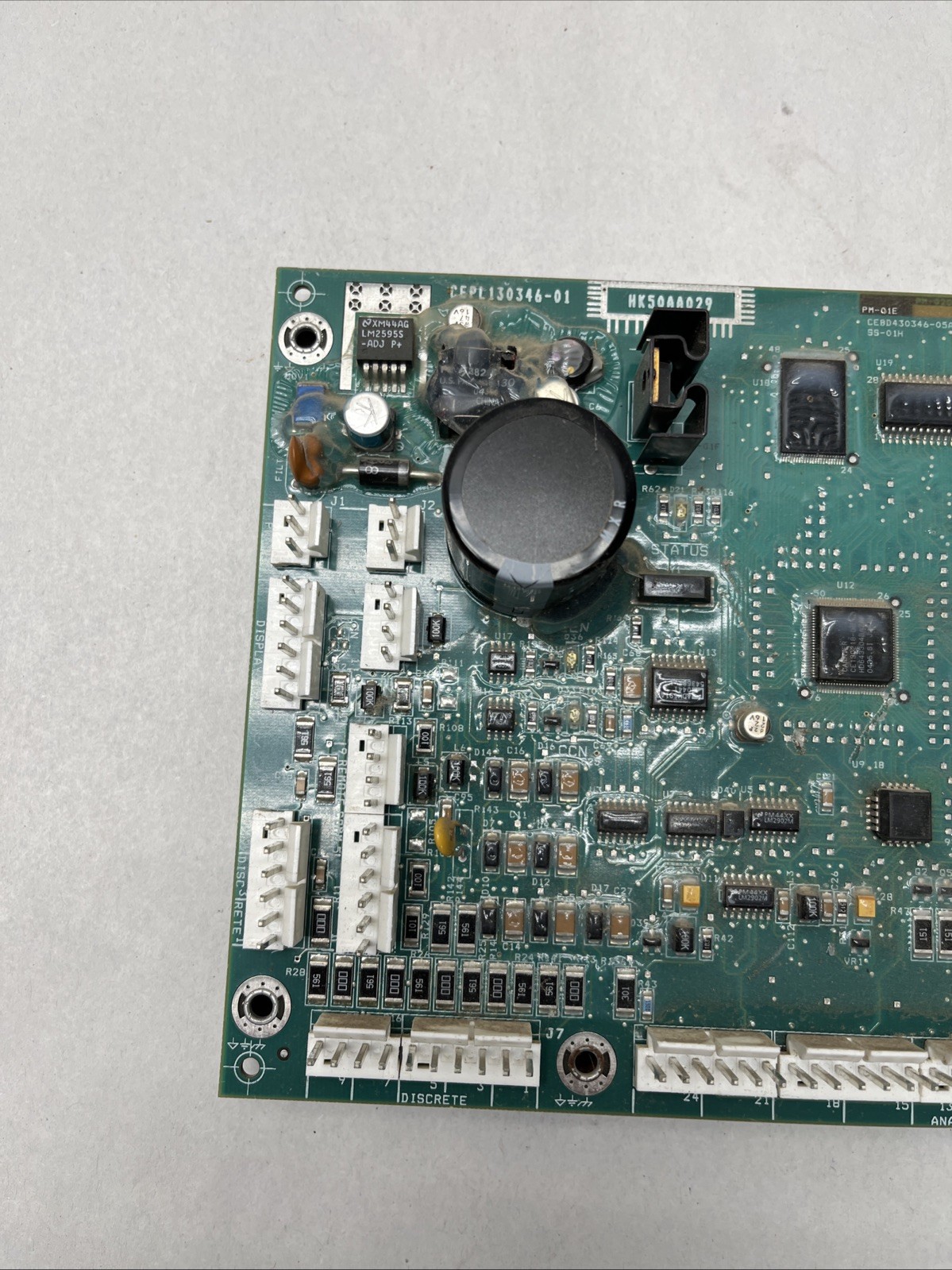 Carrier Chiller Main Control Board CEPL130346-01 HK50AA029 Used