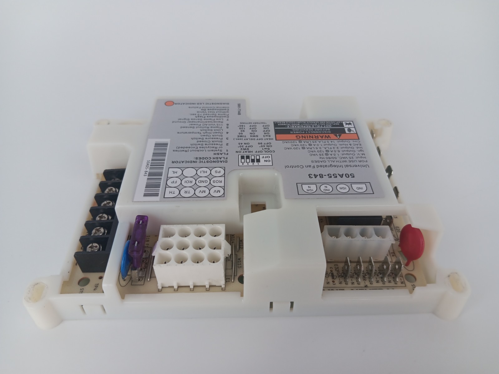 50A55-843 Furnace Control Board, Fit for White Rodgers Furnace Ignition Module..