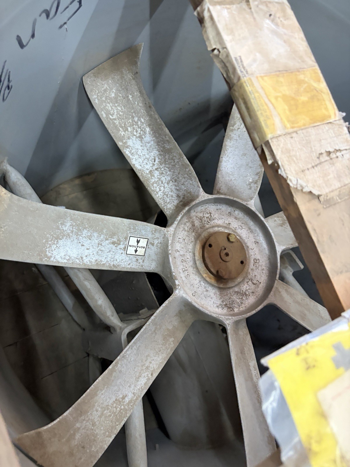 Aerovent 24S728-TABD-1411-1 Tubeaxial Exhaust Fan 1HP Industrial Ventilation Fan